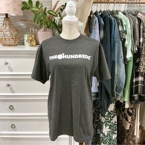 The Hundreds | Dark Gray Heathered Graphic Logo Tee size M